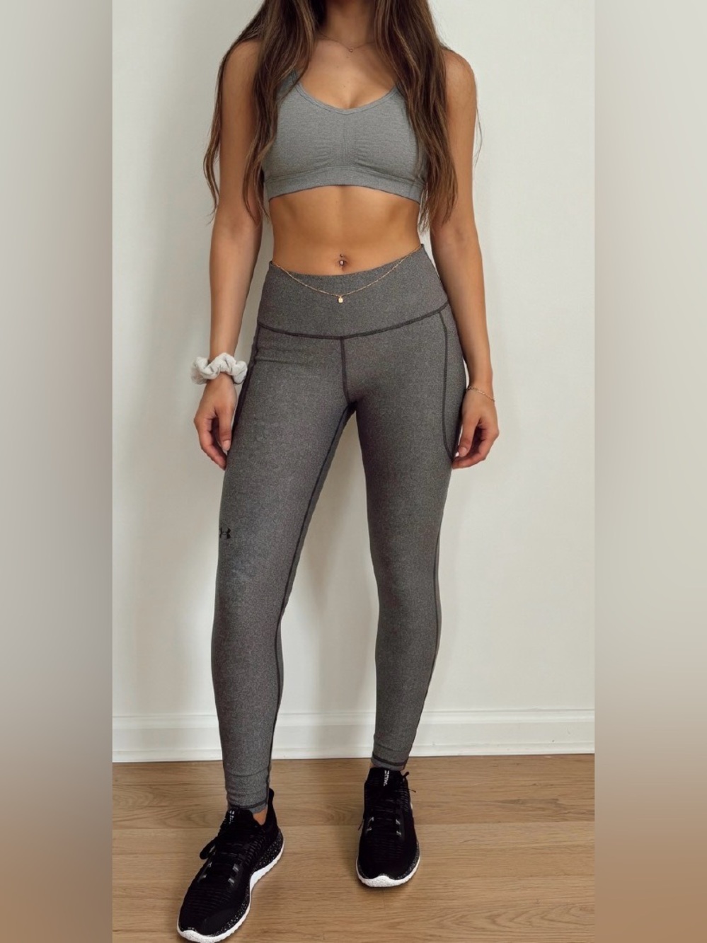 Under Armour Women’s High Waist Performance Leggings Gray XS NWT Activewear